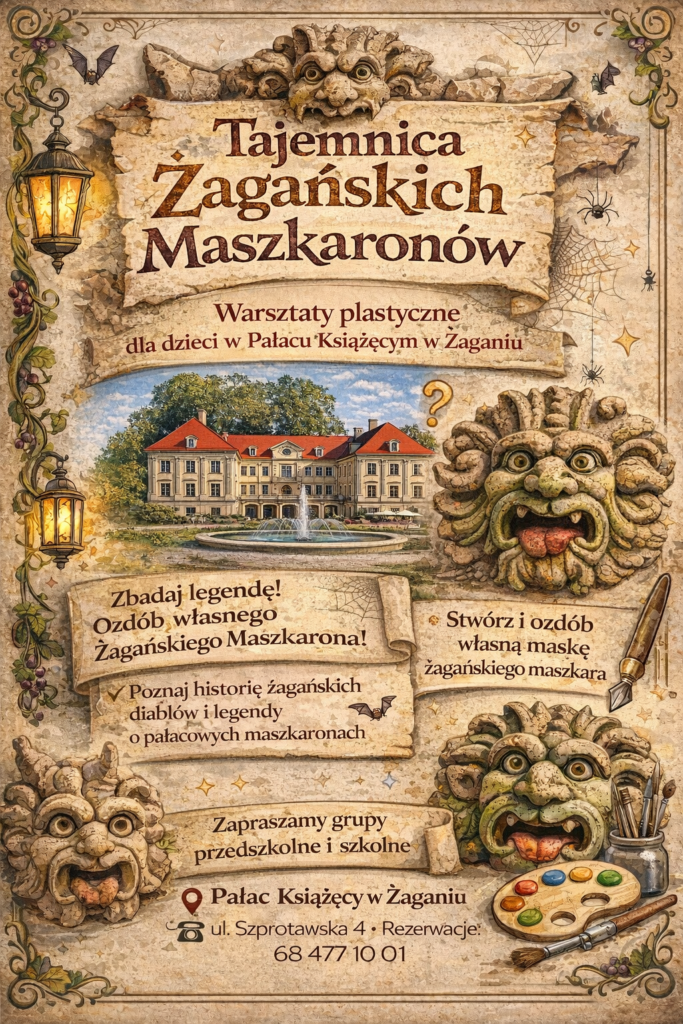 tajemnica Żagańskich maszkaronów