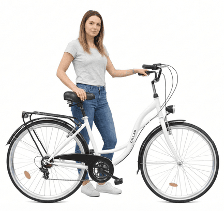 Rowerem po Żaganiu min 8184 bialy z czarnym rower z babka 2